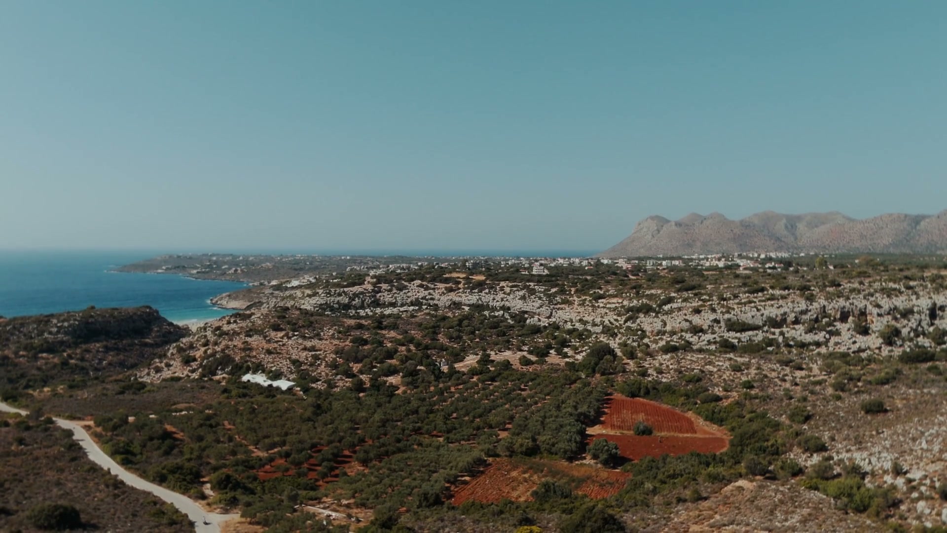 Frame from Ash and Katie wedding film