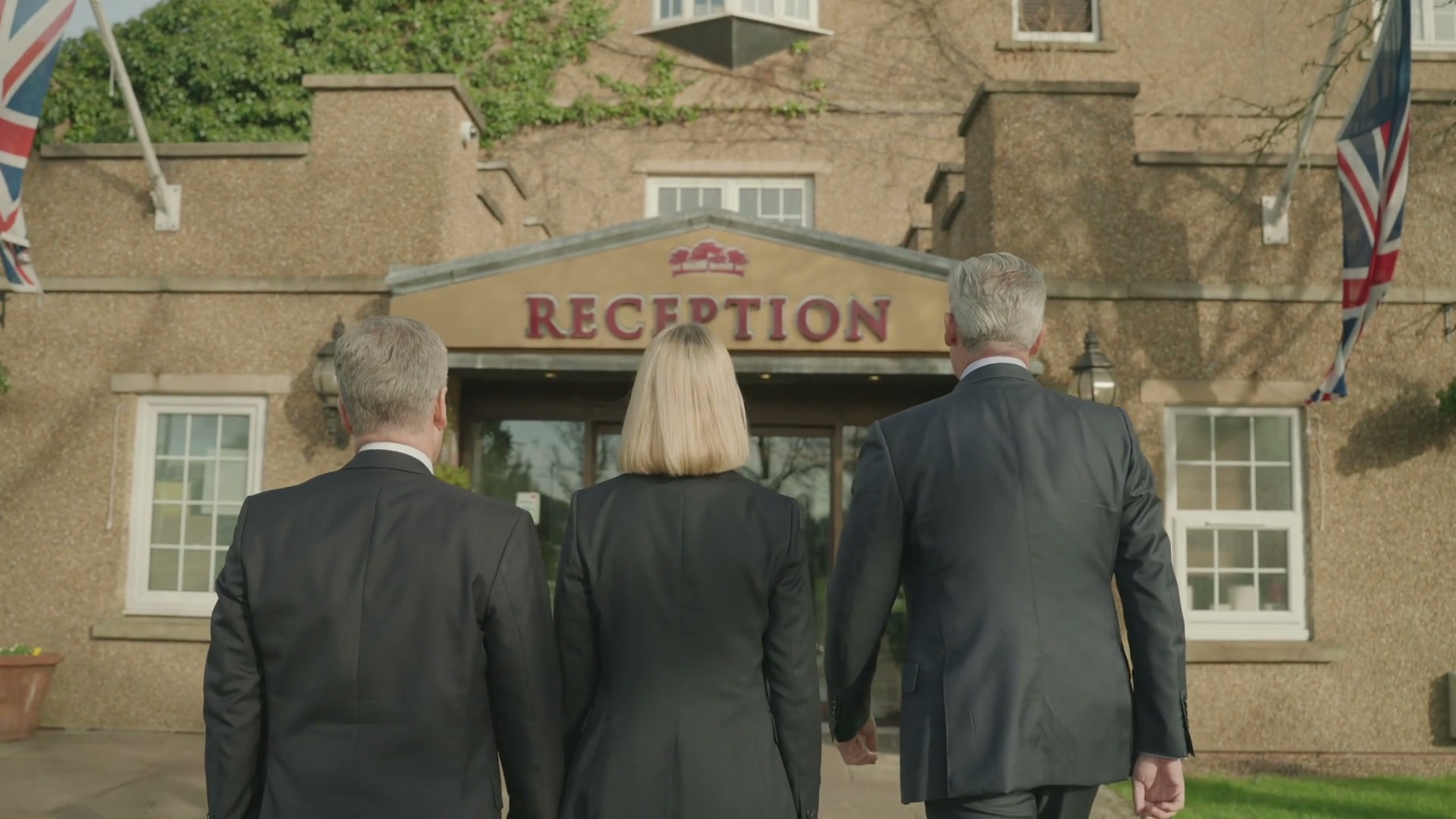 Frame from Business Showreel video