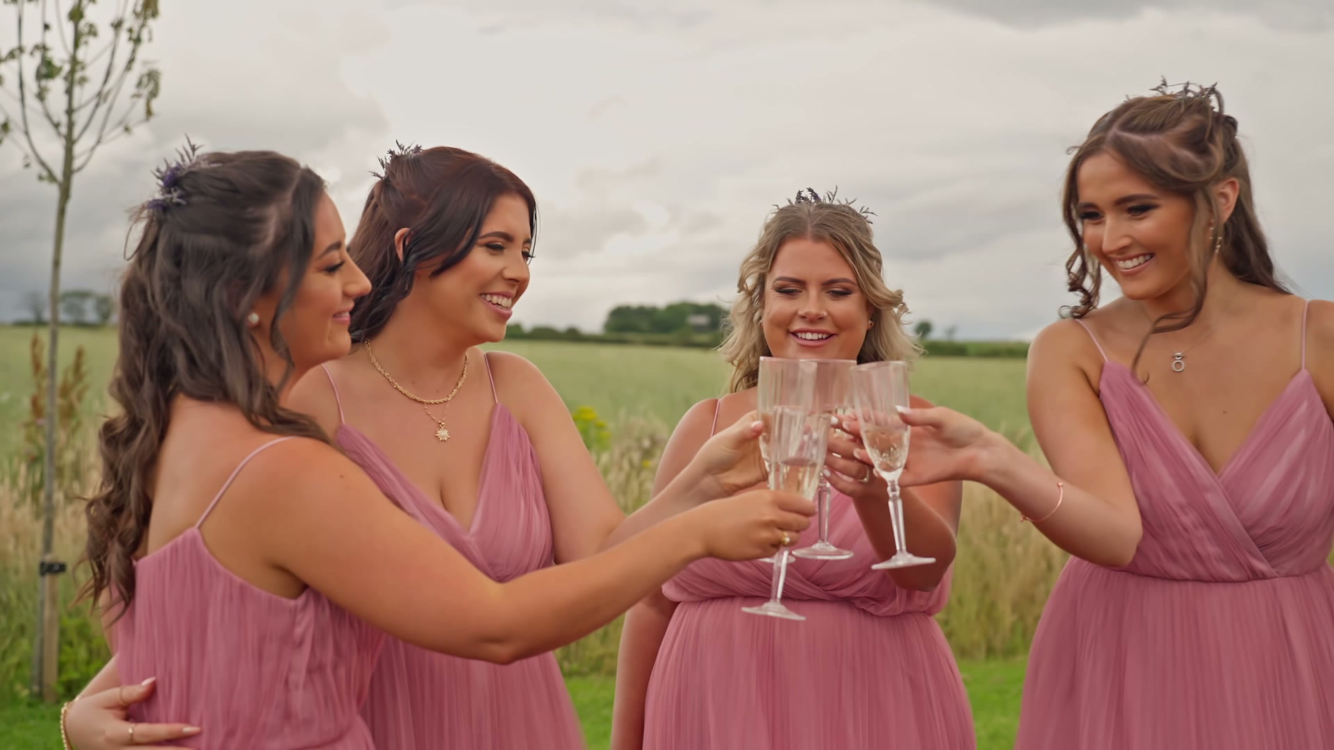 Frame from Moment In Time wedding feature video