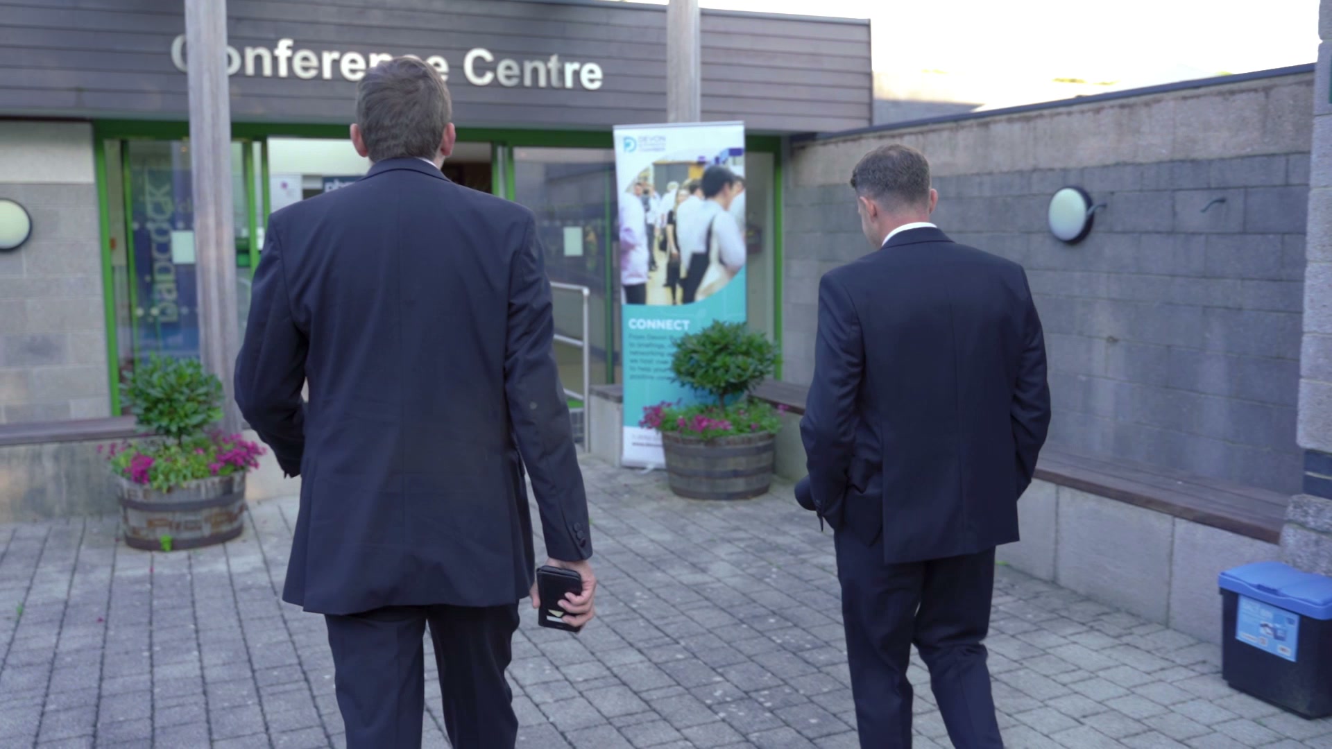 Frame from Annual Business Conference highlight video