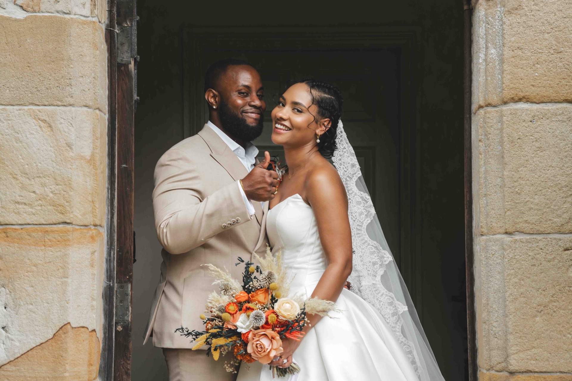 Wedding ceremony wide shot — venue and guest photography