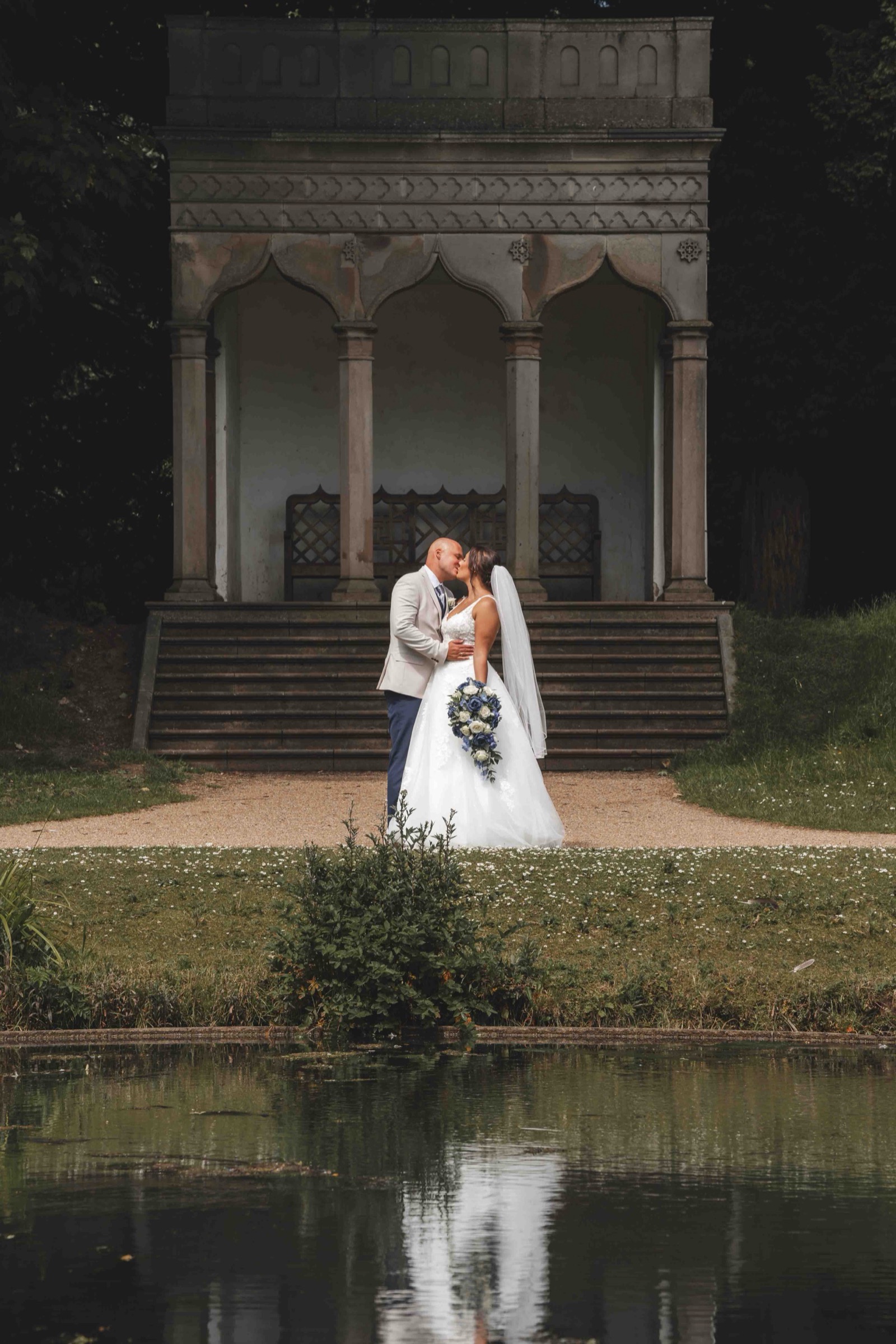 Wedding guests mingling during reception — documentary storytelling