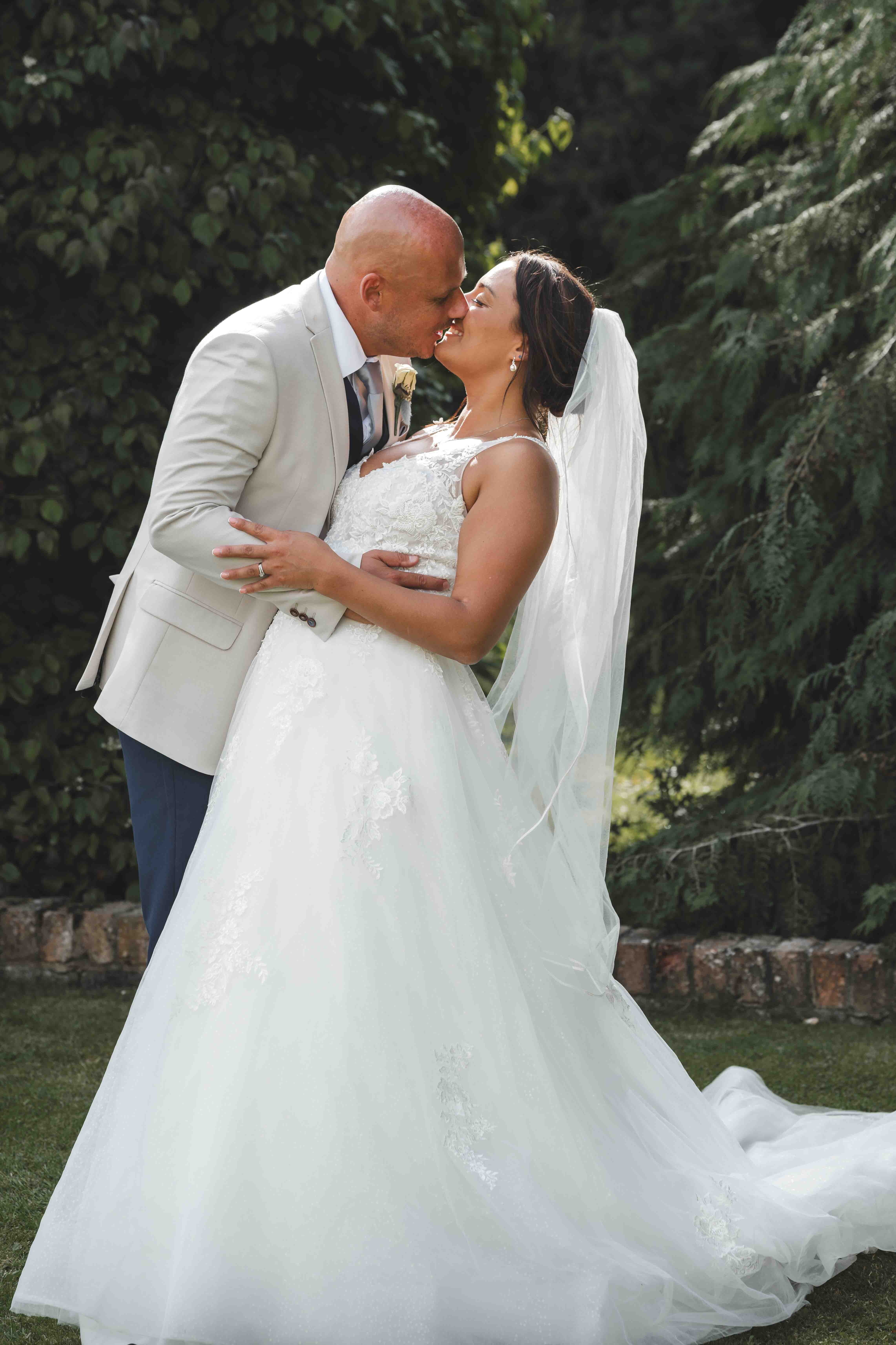 Wedding ceremony candid moment — documentary coverage Northumberland